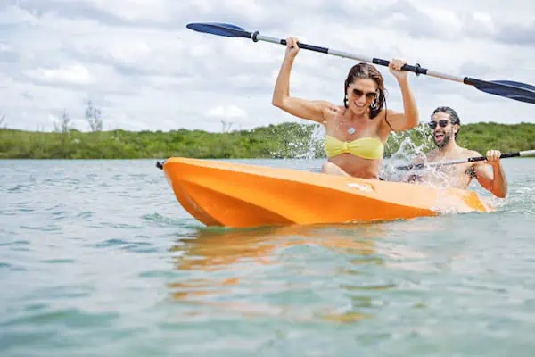 Kayak excursion at Princess Cays