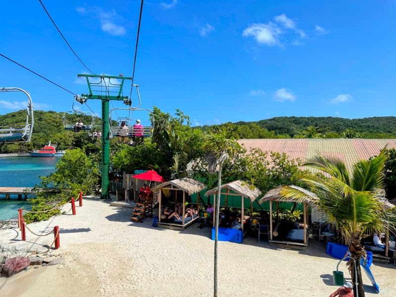 Flying Beach Chairs Mahogany Bay