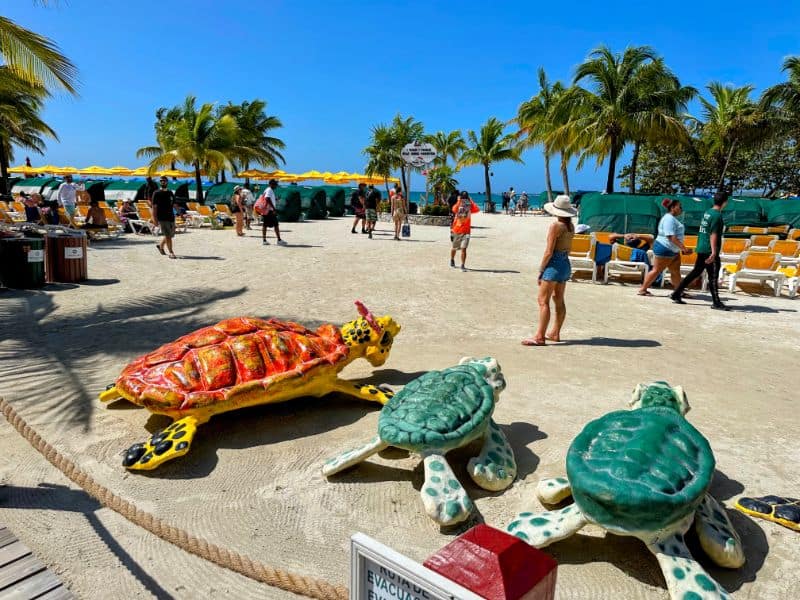 Mahogany Bay, shore excursion, beach