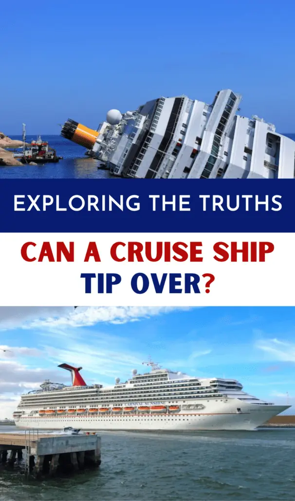 can cruise ships tip over?