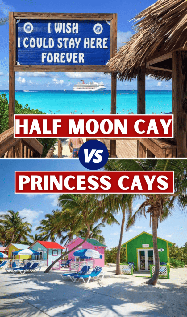 half moon cay vs princess cays