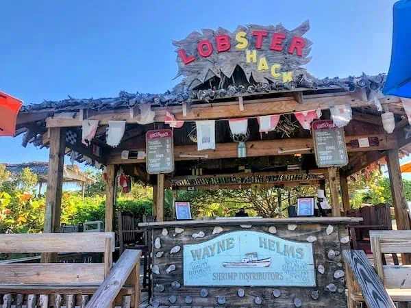 Lobster Shack on Half Moon Cay