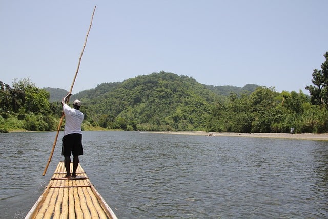 Rafting black river Jamaica 