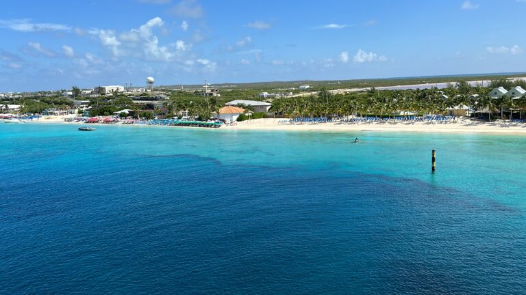 Grand Turk blue seas and white sand