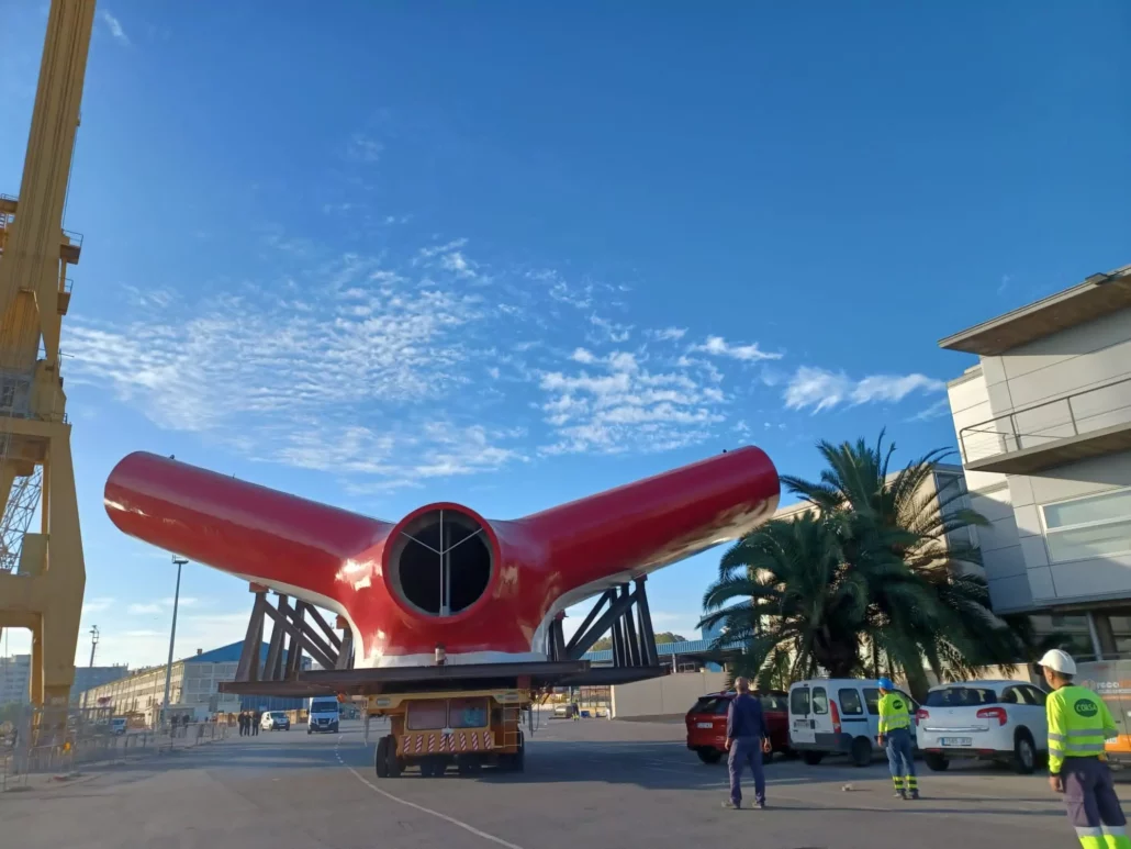 Carnival Ship Funnel Replaced After 2022 Fire