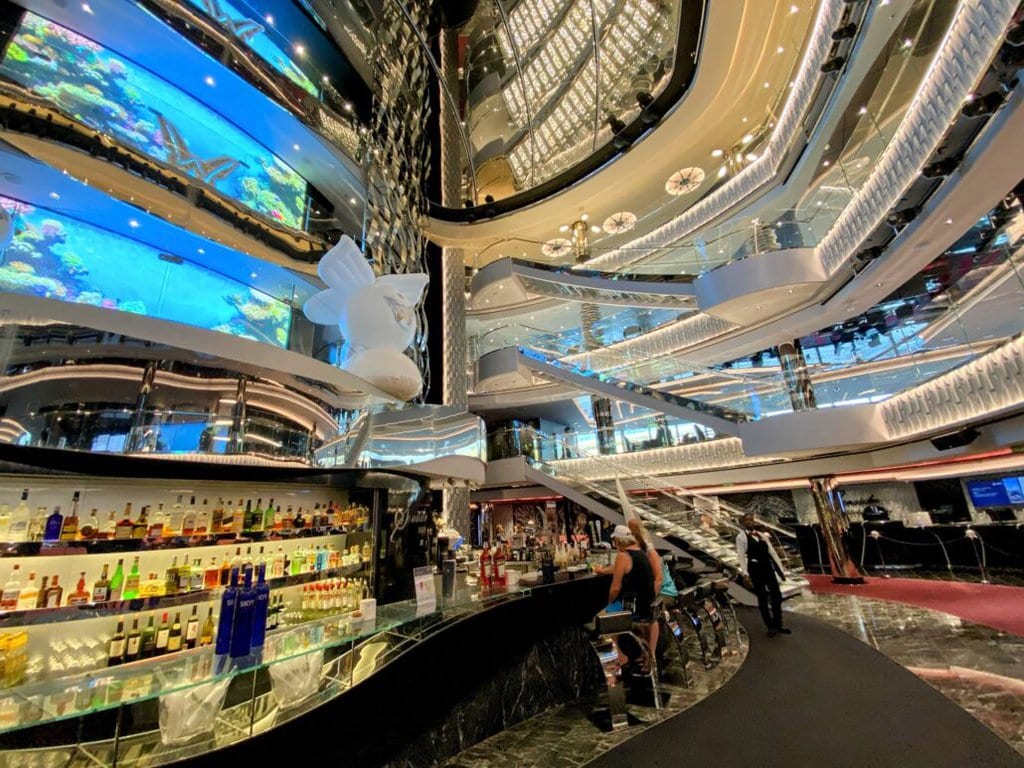 msc seaside atrium bar