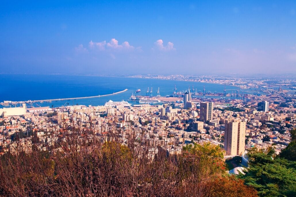 HAIFA ISRAEL PANORAMIC