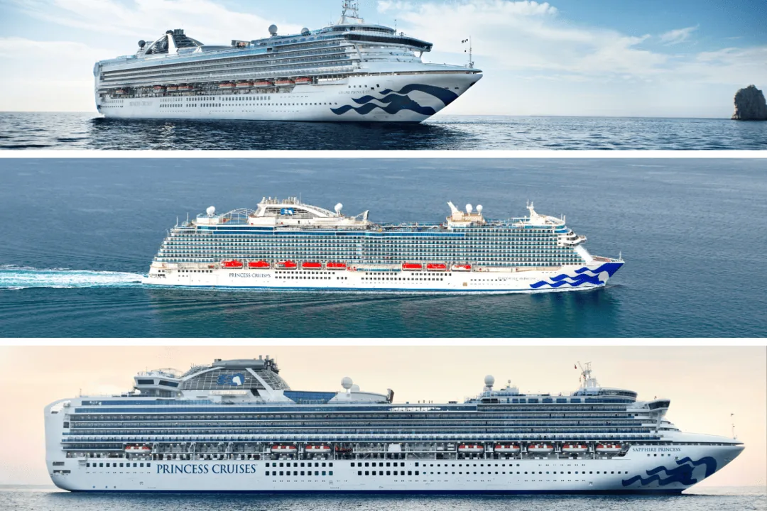 Princess Cruises Ships By Age: Newest to Oldest