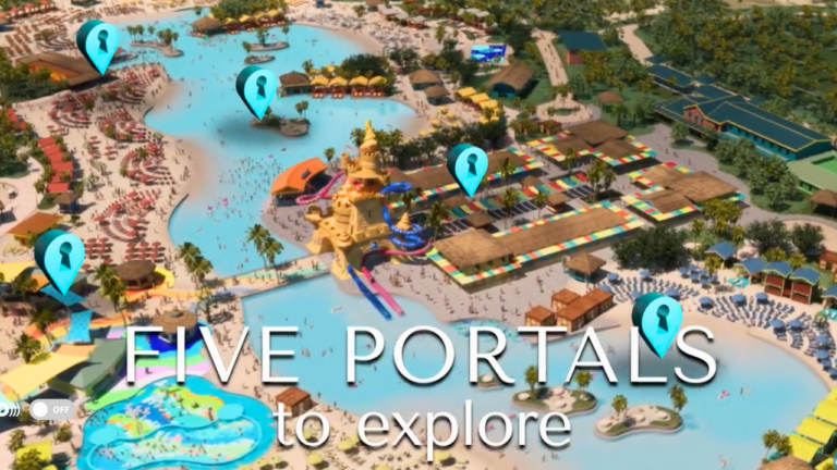 Explore five portals, including the Celebration Key and an adults-only beach club, during the Carnival adventure.