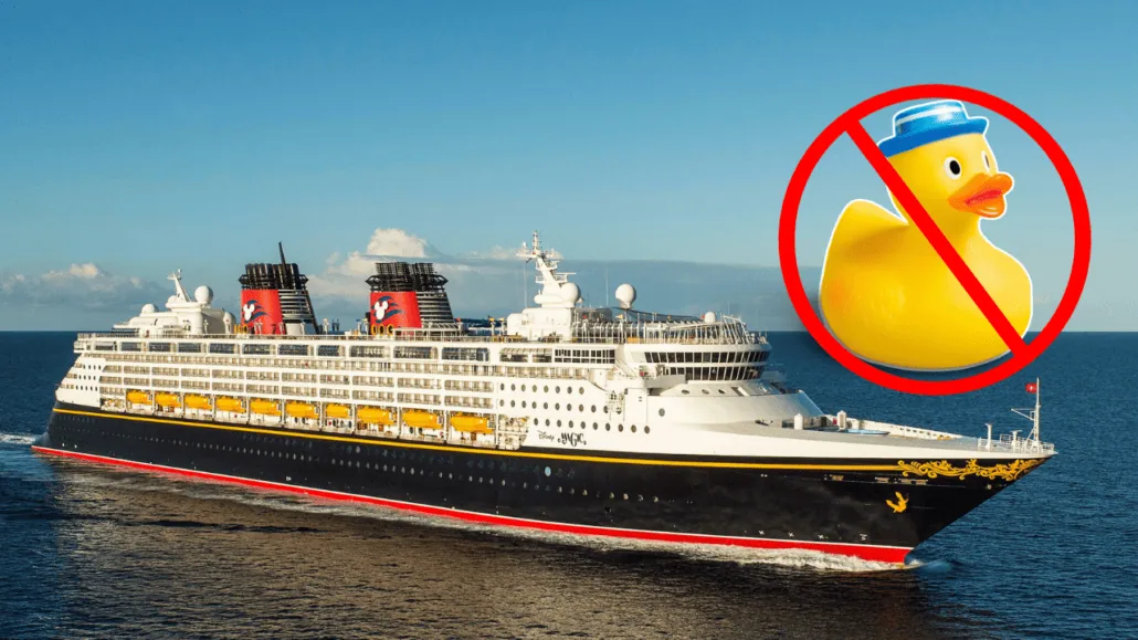 Disney Cruise Line Quacks Down on Cruise Ducks