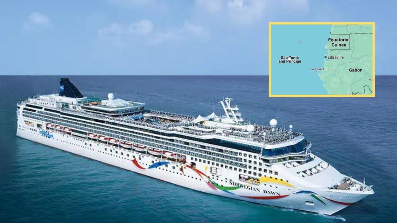 norwegian cruise passengers left africa