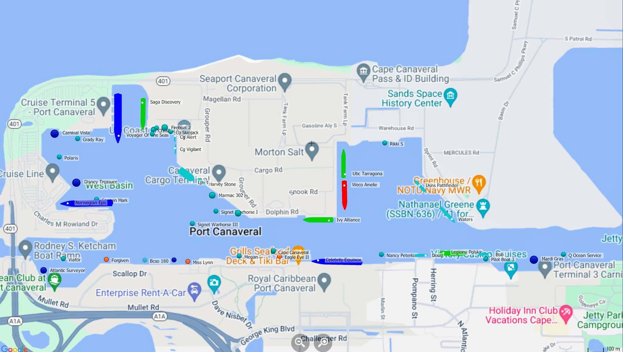 Port Canaveral Breaks Record With Over 25 Cruise Ships And Deep Sea port-canaveral-breaks-record-with-over-25-cruise-ships-and-deep-sea