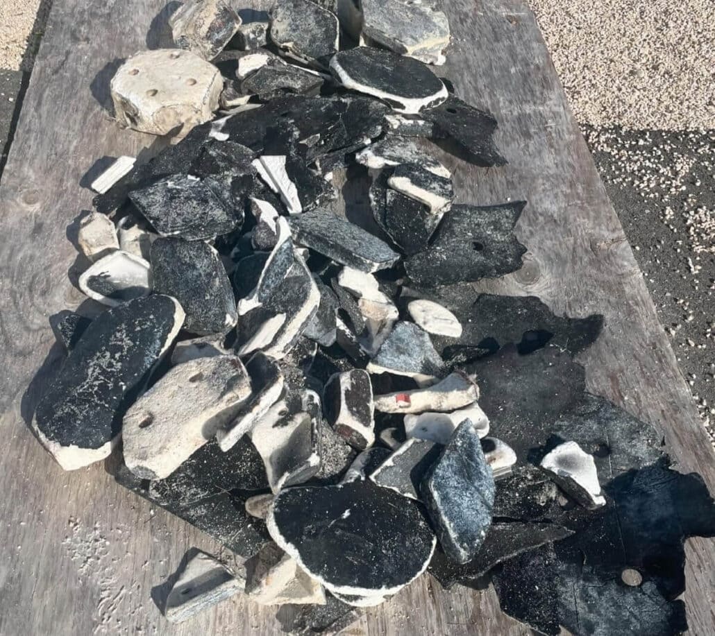 SpaceX Debris in Turks & Caicos