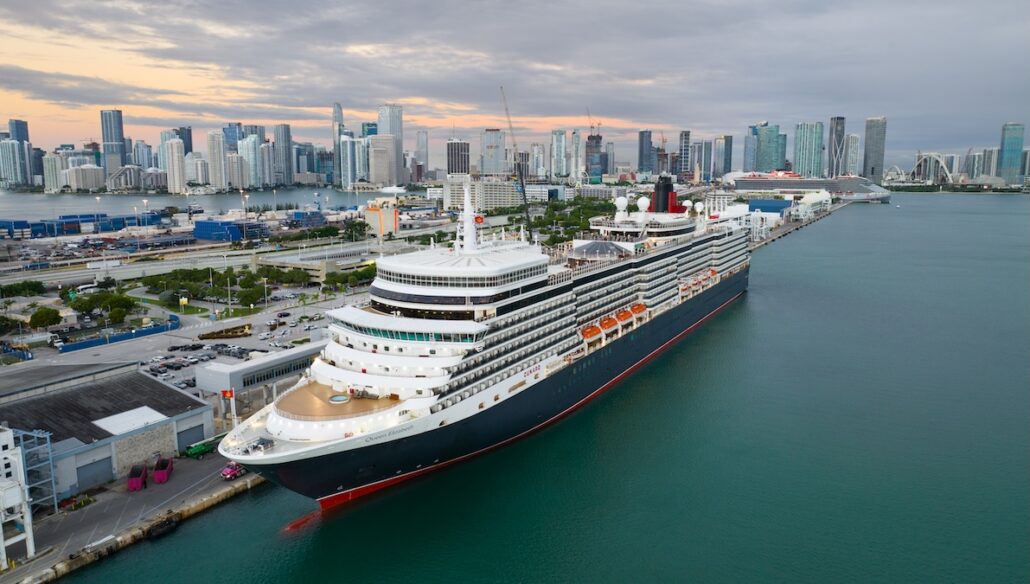 Cunard’s Queen Elizabeth Arrives at PortMiami for Caribbean Season