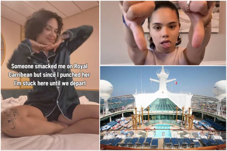 TikTok user Claudette C, Liberty of the Seas.